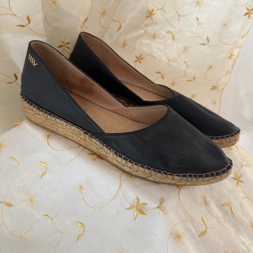 Viscata Barcelona Black Espadrilles
